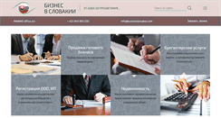 Desktop Screenshot of businesslovakia.com